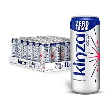 Kinza Cola Diet CSD 30 x 250 ml (Sugar)