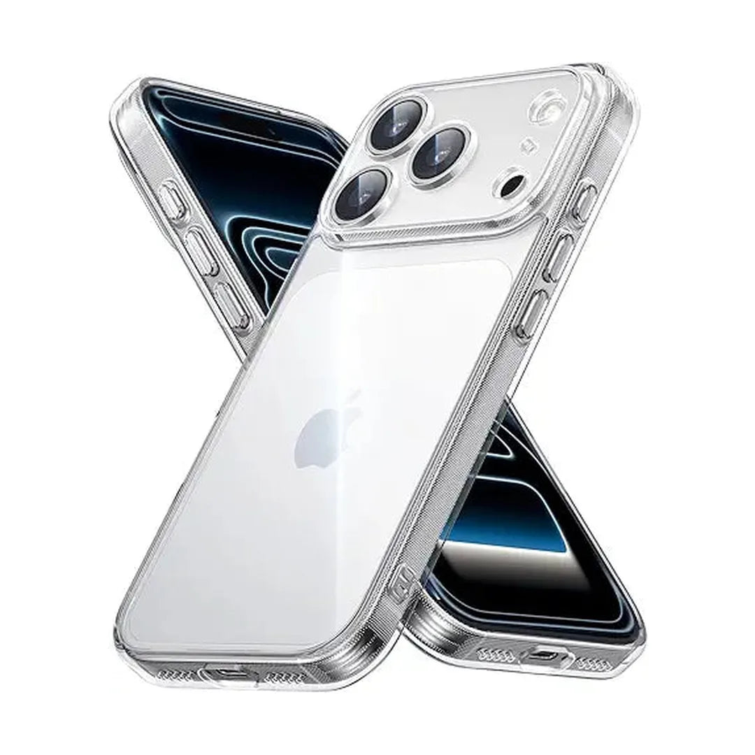 UGREEN for iPhone 17 Pro Case Clear Cover, [Military-Grade Protection], [Upgrade iCrystal Anti-Yellowing Tech], Anti-Scratch, Camera Control Protective Cover, Ultra Slim Transparent Case