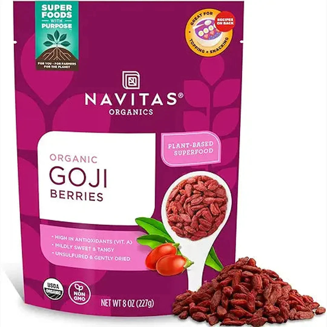 Navitas Organics Goji Berries, 16oz Pouch