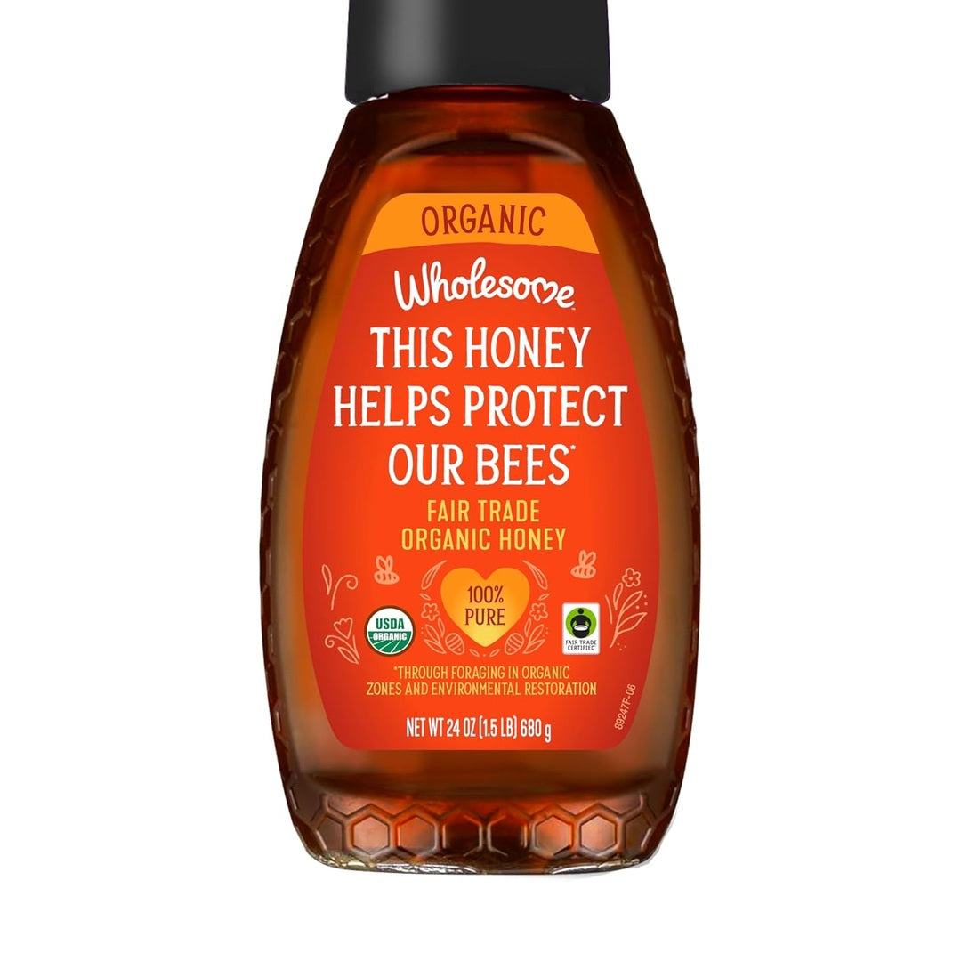 Wholesome Sweeteners Organic Honey, 24oz (680 g)