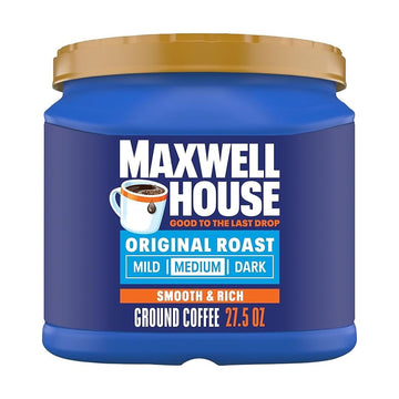 Maxwell House Original Medium Roast Ground Coffee 27.5oz Canister