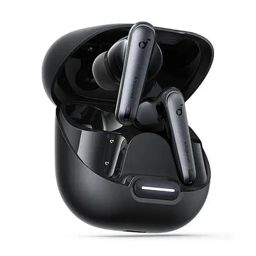 soundcore by Anker Liberty 4 NC Wireless Noise Cancelling Earbuds,98.5% Noise Reduction,Adaptive Noise Cancelling to Ears and Environment,Hi-Res Sound, 50H Battery, Wireless Charging, Bluetooth 5.3