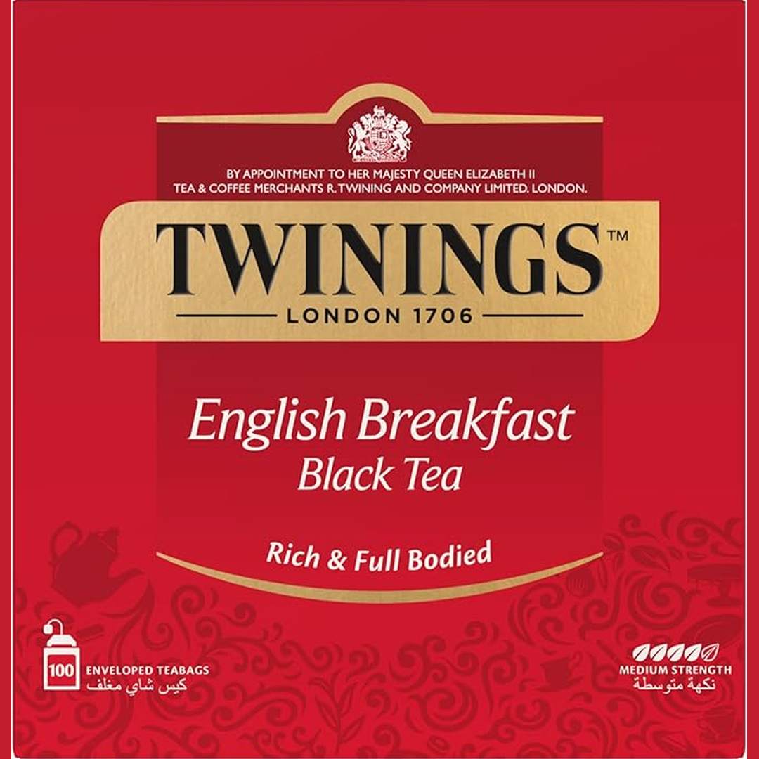 Twinings English Breakfast Tea Bags, 100S