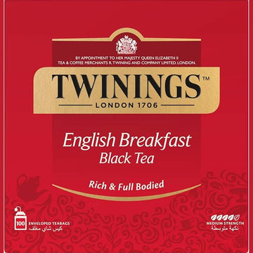 Twinings English Breakfast Tea Bags, 100S