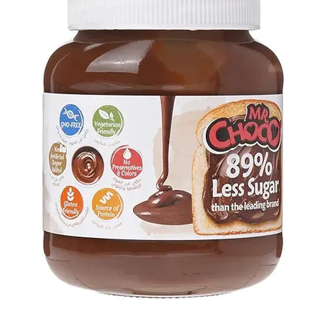 Mr Choco Cacao Hazelnut Spread, 350 G, Brown
