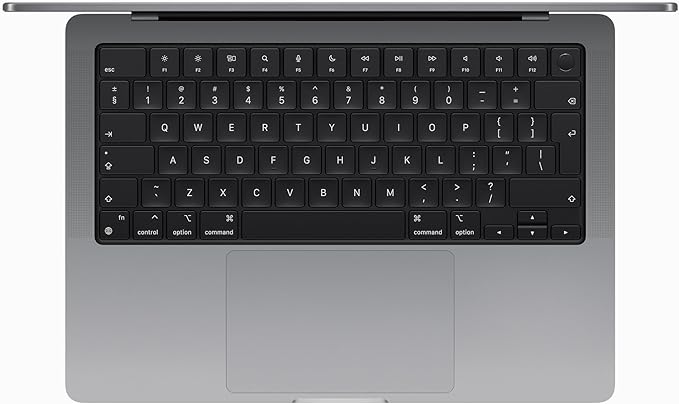 Apple 2023 MacBook Pro (14-inch, Apple M3 chip with 8‑core CPU and 10‑core GPU, 8GB Unified Memory, 512GB) - Space Gray; English