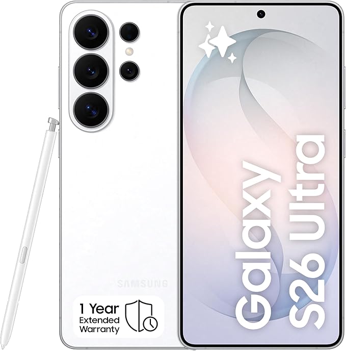 Samsung Galaxy S26 Ultra Cobalt Violet, 256GB Storage, AI Phone, 12GB RAM, Customized AP, Built-in Privacy Display, Photo Assist, 200MP Camera, 1 Year Manufacturer Extended Warranty (KSA Version)