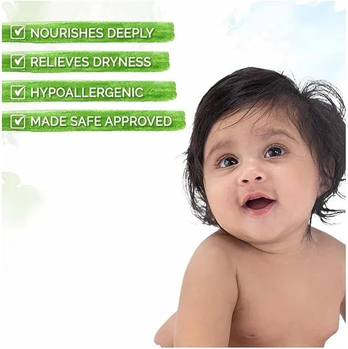 Mamaearth Deeply Nourishing Baby Body Wash with Coconut Oil, Orange Essential Oil & Aloe Vera | Tear-Free Cleanser, Gentle Daily Bath Wash for Newborns & Infants | Soft & Nourished Skin, 400ml