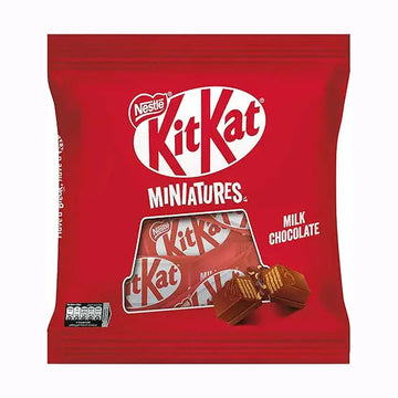 KitKat Nestle Miniatures Crispy Wafer Finger Covered With Milk Chocolate 110g