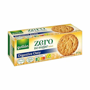 Gullon ZERO Sugar DIGESTIVE OAT Biscuits 410 G