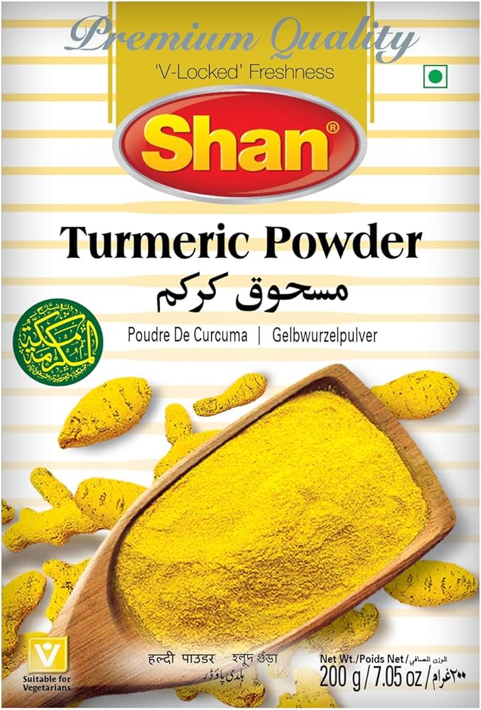 Shan Turmeric Powder, 200g - Pack of 1
