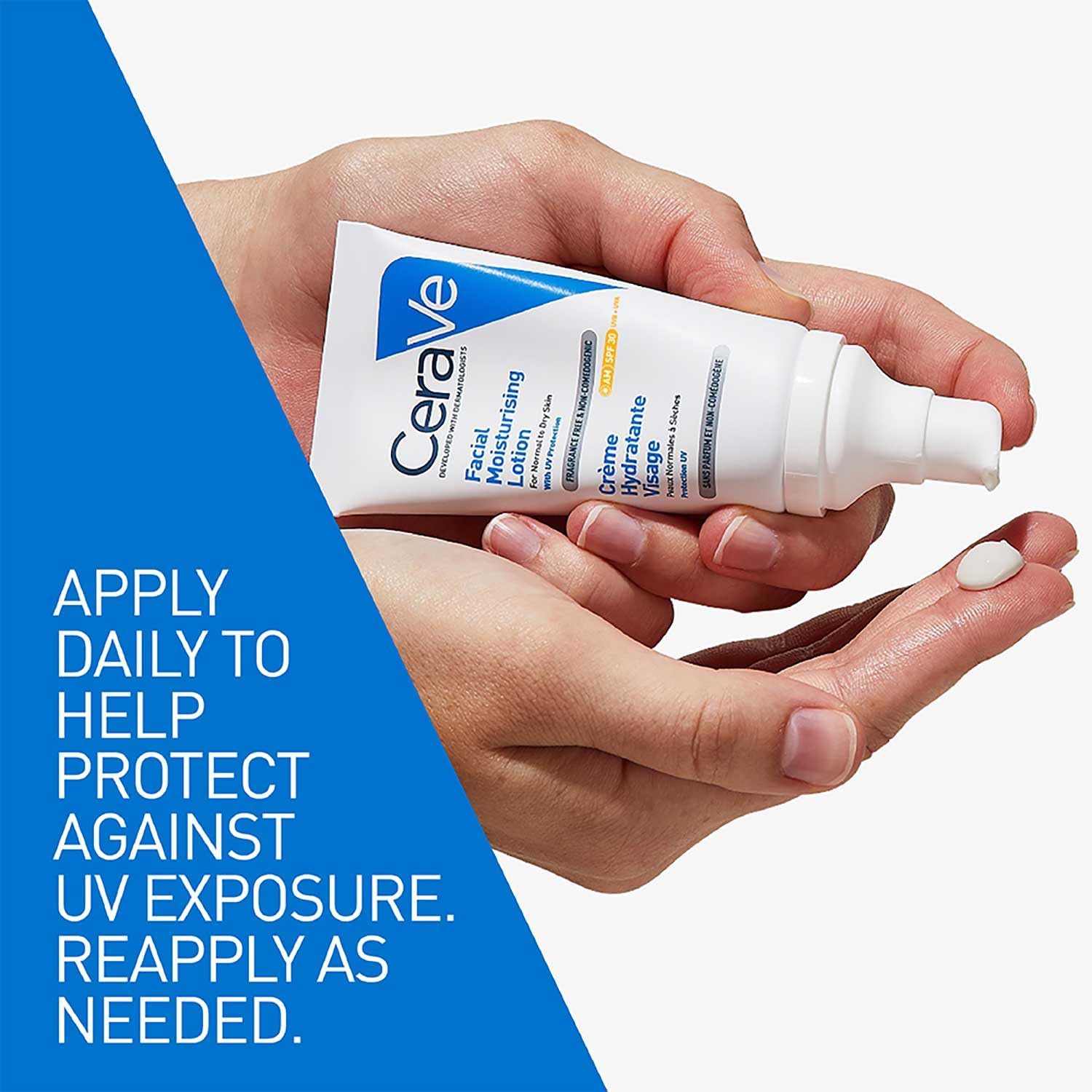 Cerave AM Facial Moisturizing Lotion SPF30 With Hyaluronic Acid 52ml