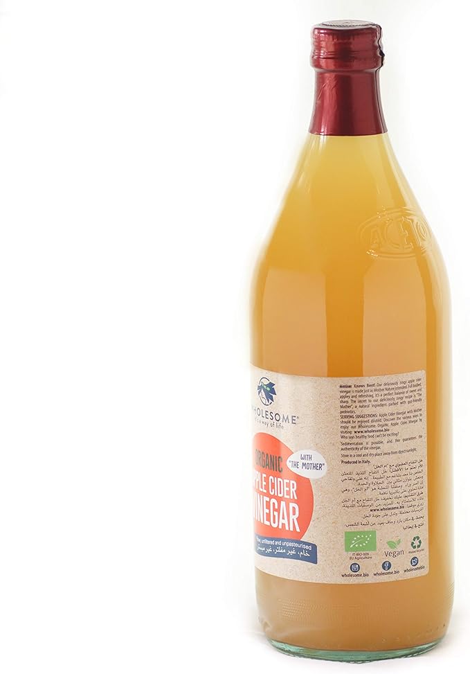 Organic Apple Cider Vinegar with “The Mother” 1L