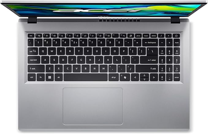 Acer Aspire Go 15 AI Ready Laptop | 15.6" Full HD (1920 x 1080) IPS Display | Intel Core 3 Processor N355 | Intel Graphics | 8GB DDR5 | 128GB UFS | Wi-Fi 6 | Windows 11 Home in S Mode | AG15-32P-39R2