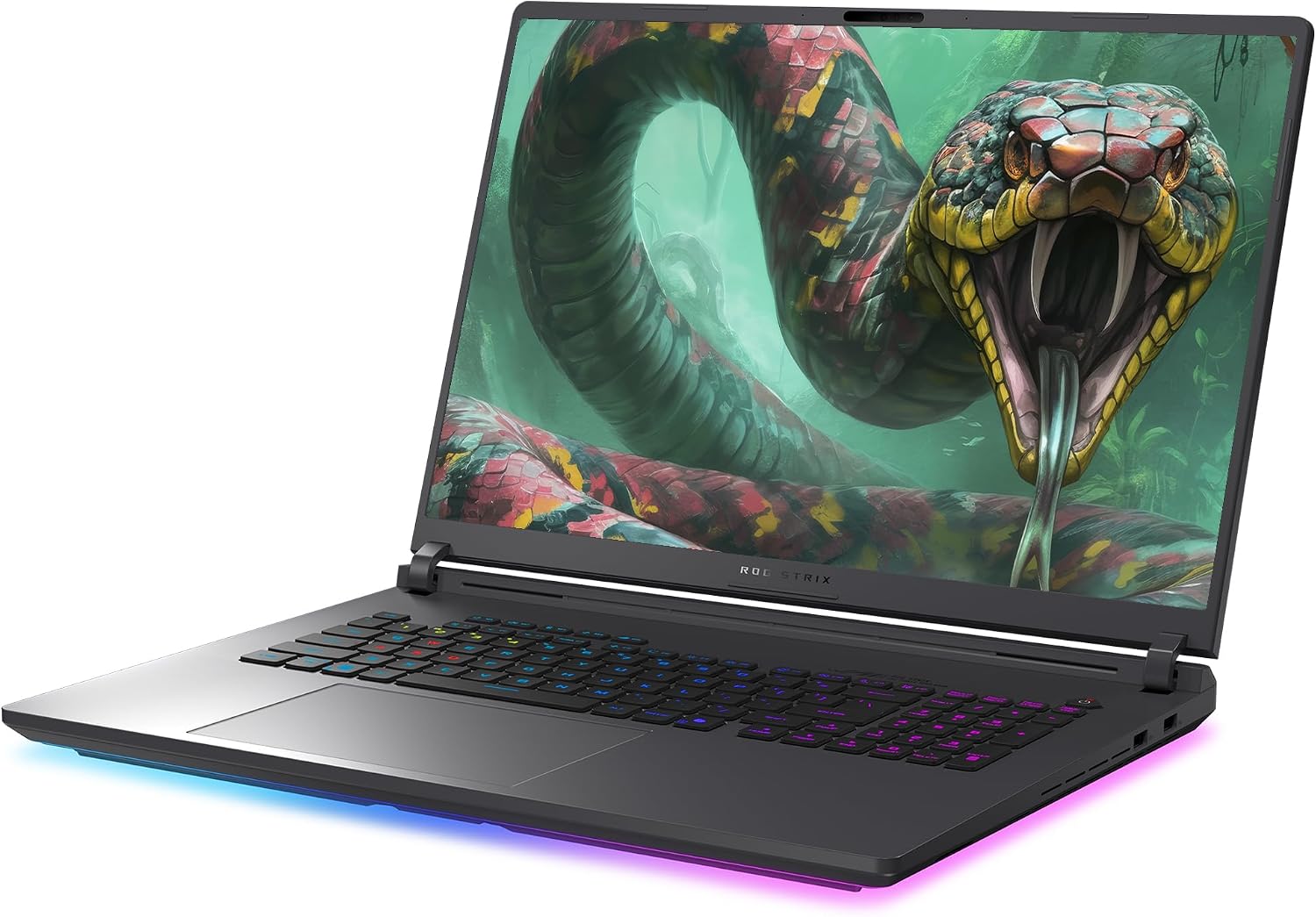 ASUS ROG Strix G18 Gaming Laptop, Intel Ultra 9-275HX, 32 GB DDR5 RAM, 4 TB PCIe SSD, 18" 2.5K (2560x1600) 240Hz Nebula Display, N-vidia G-Force RTX 5070Ti, 4-Zone RGB Keyboard, W11 Pro, Eclipse Gray