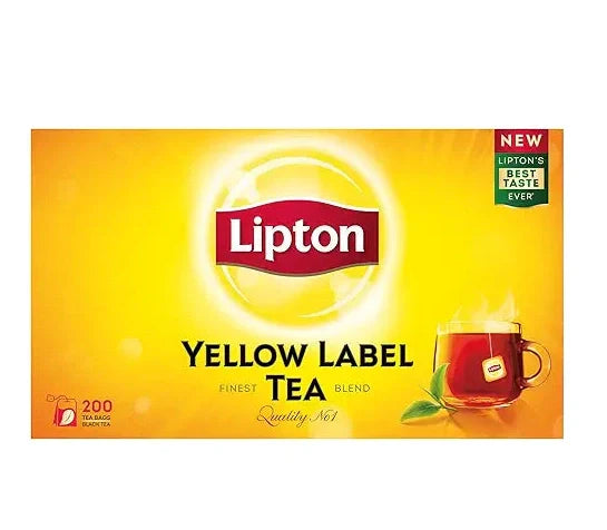 Lipton Yellow Label Black Tea 200 Teabags