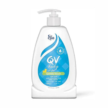 QV Baby Gentle Wash 500g | Mild, Soap-Free Cleanser for Sensitive Skin | Hypoallergenic, Fragrance-Free, Dermatologist Recommended | Ideal for Daily Use
