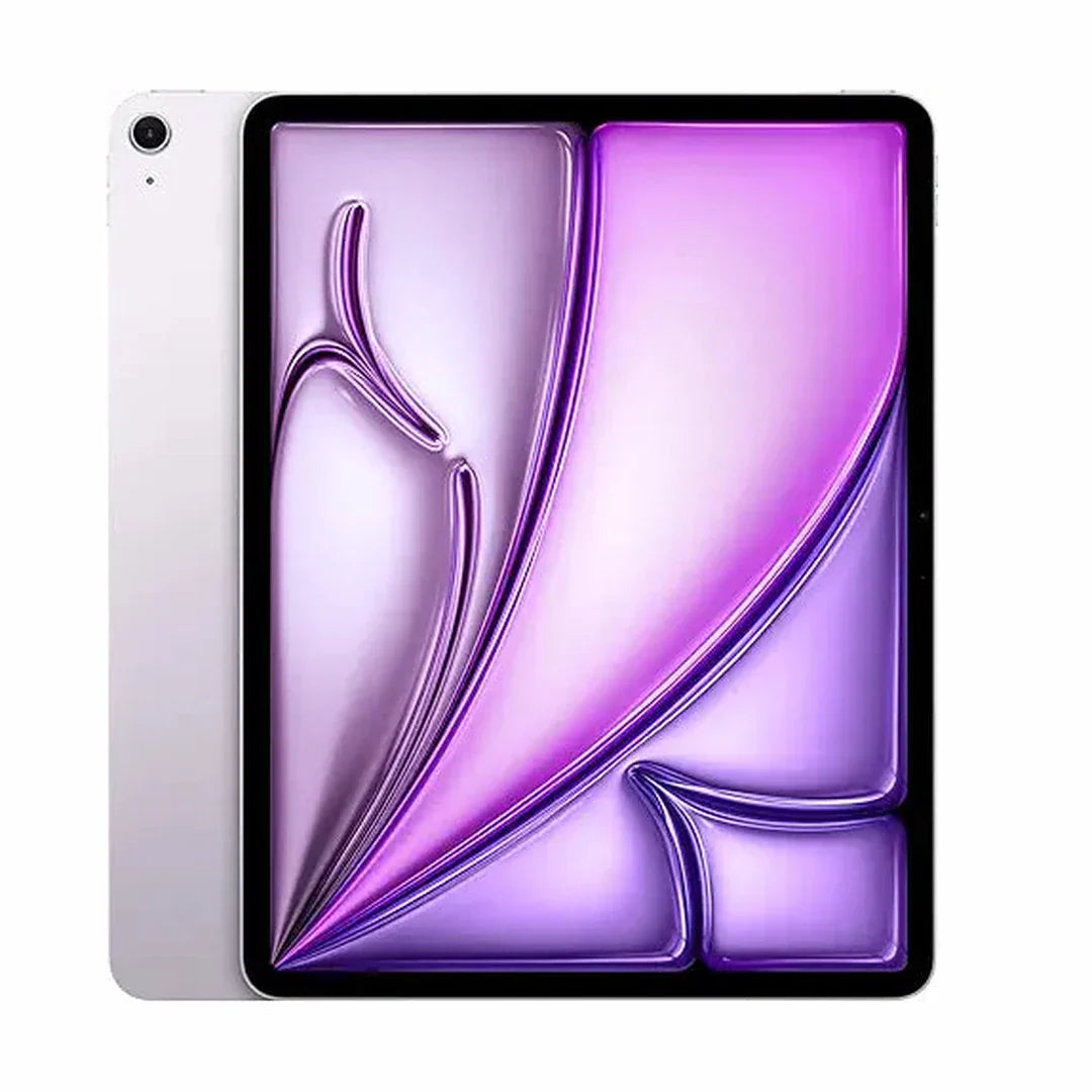 Apple iPad Air 13-inch with M3 chip Built for Apple Intelligence, Liquid Retina Display, 128GB, 12MP Front/Back Camera, Wi-Fi 6E, Touch ID, All-Day Battery Life — Purple