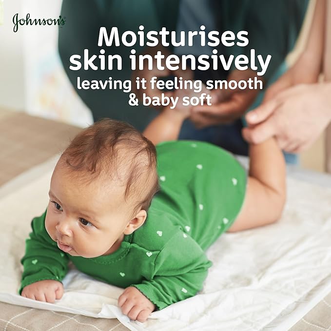 Johnson's Baby Hydrating Oil Gel 200ml – With Fresh Blossom Scent, Locks in Moisture, Keeps Baby’s Skin Soft, Smooth & Comfortably Moisturized