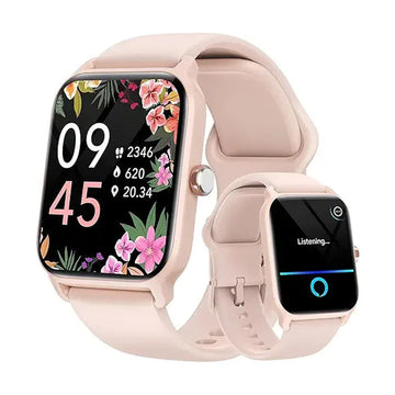 Fitpolo Smart Watch for Women Android & iPhone, Alexa Built-in [1.8" HD Screen] IP68 Waterproof Fitness Watch with Bluetooth Call (Answer/Make), Heart Rate/Sleep/SpO2 Monitor, 105 Sports Trackers