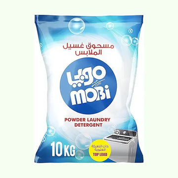 Mobi Laundry Powder Detergent (Top Load), 10 Kg