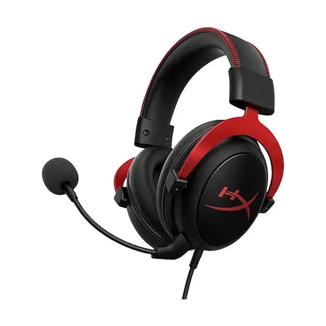 HyperX Cloud II Gaming Headset for PC & PS4 & Xbox One, Nintendo Switch, Red