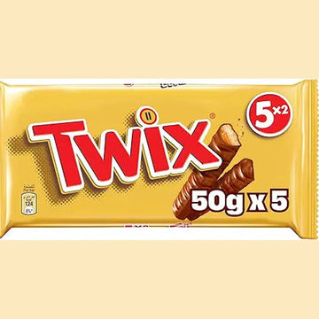 Twix Twin Chocolate Bar, 50 gx25 pcs