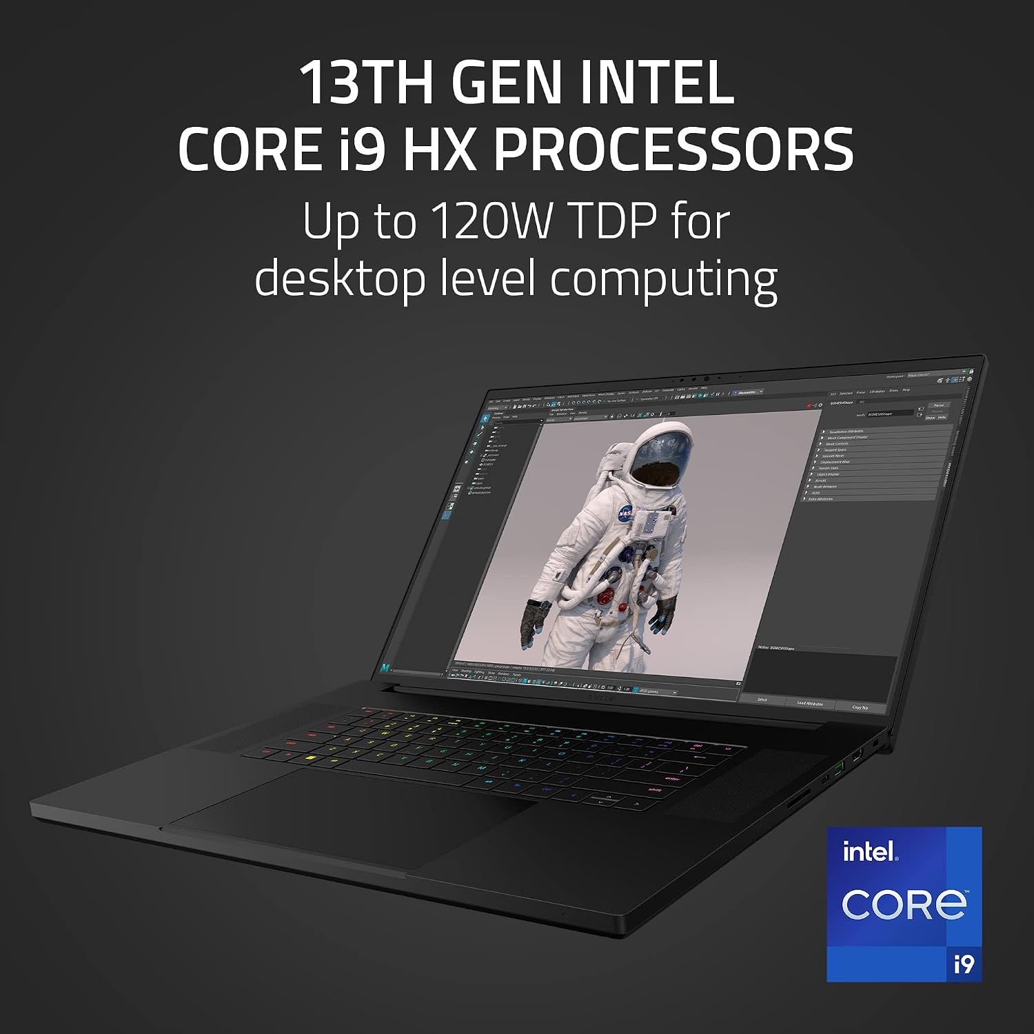 Razer Blade 18 Gaming Laptop NVIDIA GeForce RTX 4090-13th Gen Intel 24-Core i9 HX CPU - QHD+ 240Hz - 64GB RAM - 2TB SSD - CNC Aluminum - Compact GaN Charger - Windows 11 - Chroma RGB