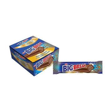Tiffany Big Break Big Crunchy Wafer in cream Milk Chocolate, 12 x 31 g, Blue