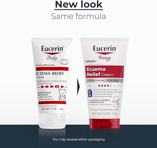 Eucerin Baby Cream -  For 3+ Months of Age - 5 Oz. Tube
