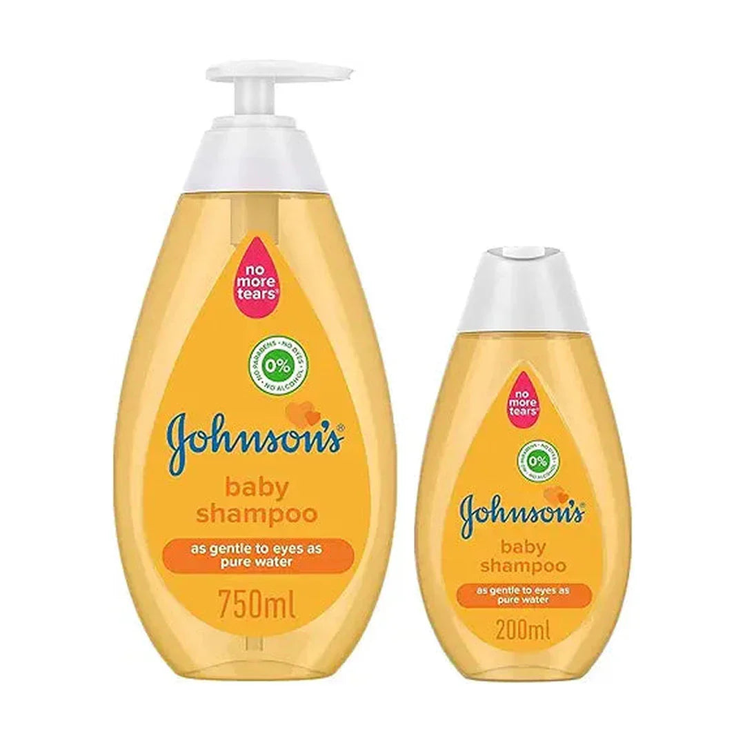 Johnson & Johnson Johnson's's Baby Shampoo, 750ml + 200ml