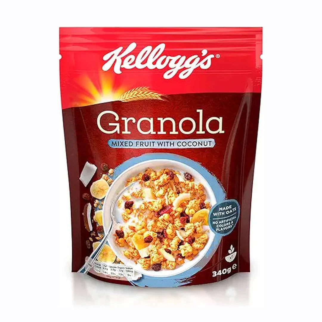 Kellogg's Granola Mixed Fruit with Coconut 340g