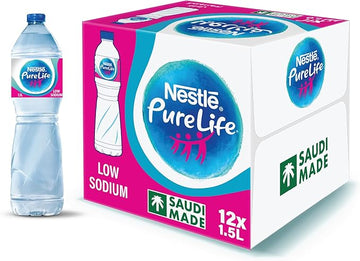 Nestlé Pure Life Bottled Still Drinking Water - 12 X 1.5 Ltr