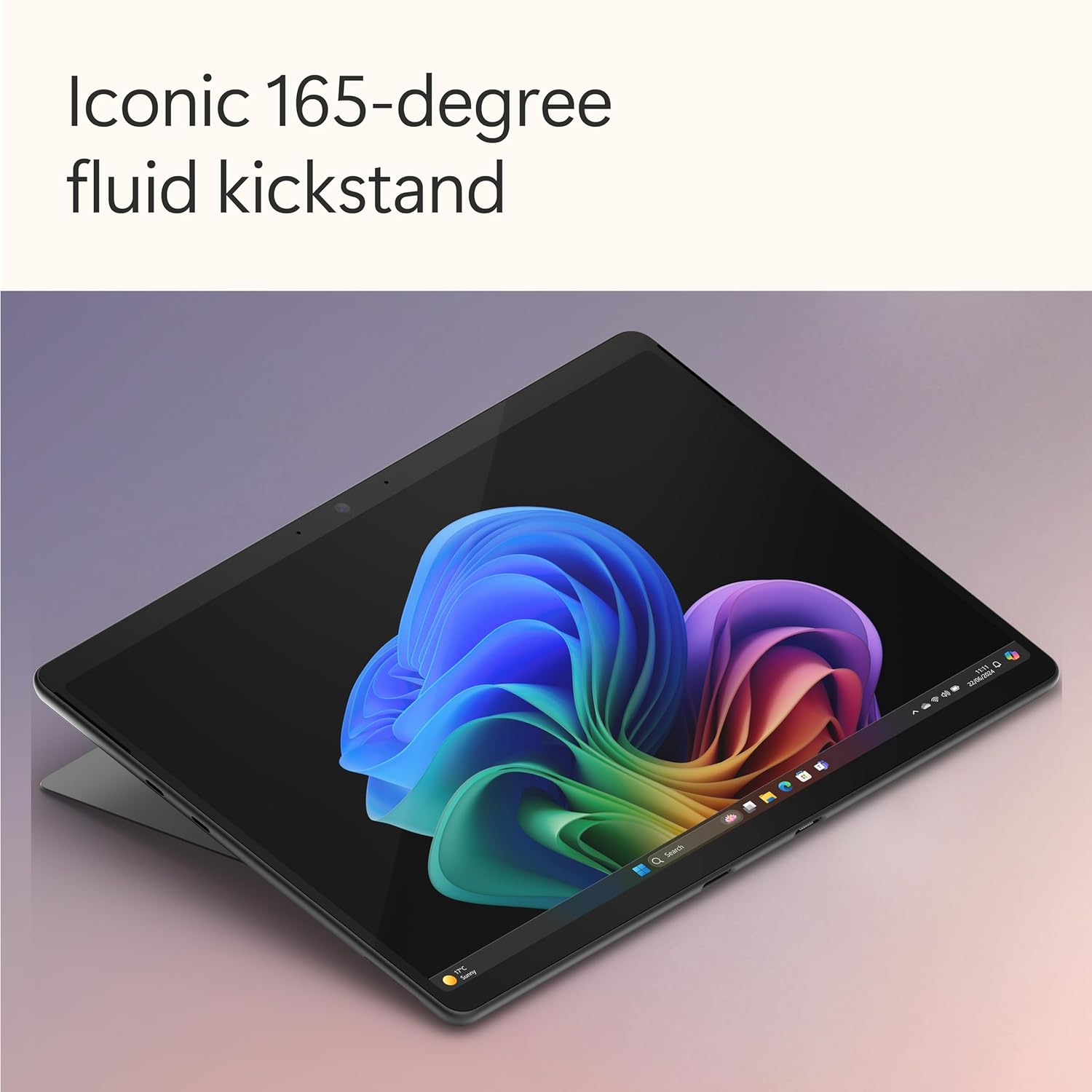 Microsoft Surface Pro 13" (Latest Version) | OLED | 12 Core | Copilot+PC | 2 in 1 | 120Hz Display| Snapdragon X Elite| 16GB RAM | 512GB SSD | Black | KSA Version