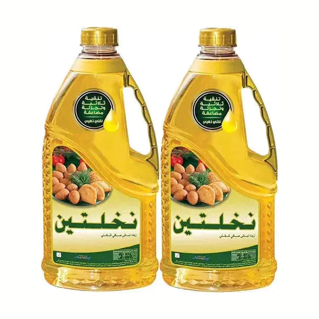 Nakhlatin Vegetable Oil Plastic, 2 X 1.5 Litre - Pack of 1