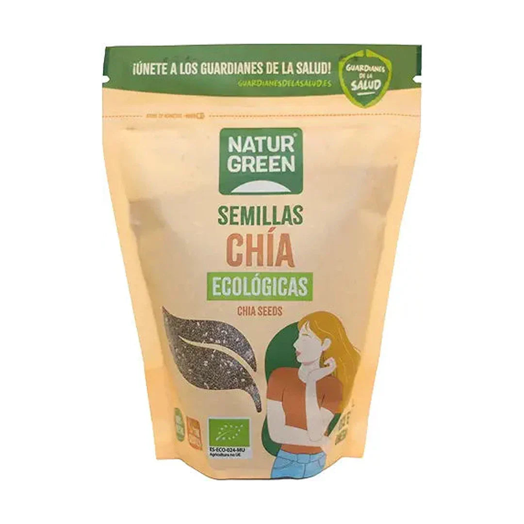 Natur Green Organic Chia Seeds, 500 g