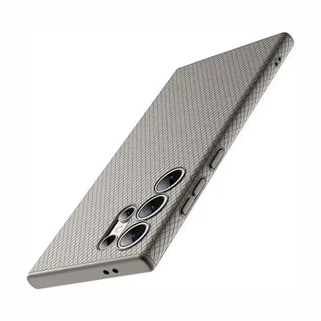 JETech Grip Case for Samsung Galaxy S24 Ultra, Soft TPU Slim Fit Protective Phone Cover with Camera Lens Full Protection, Shockproof (Titanium Gray)