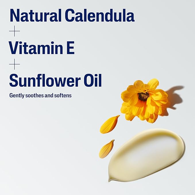 Cetaphil Baby Daily Lotion With Organic Calendula, Vitamin E, Sweet Almond & Sunflower Oils, Tear Free, Paraben, Colorant and Mineral Oil Free, Dermatologist Tested, 399ml