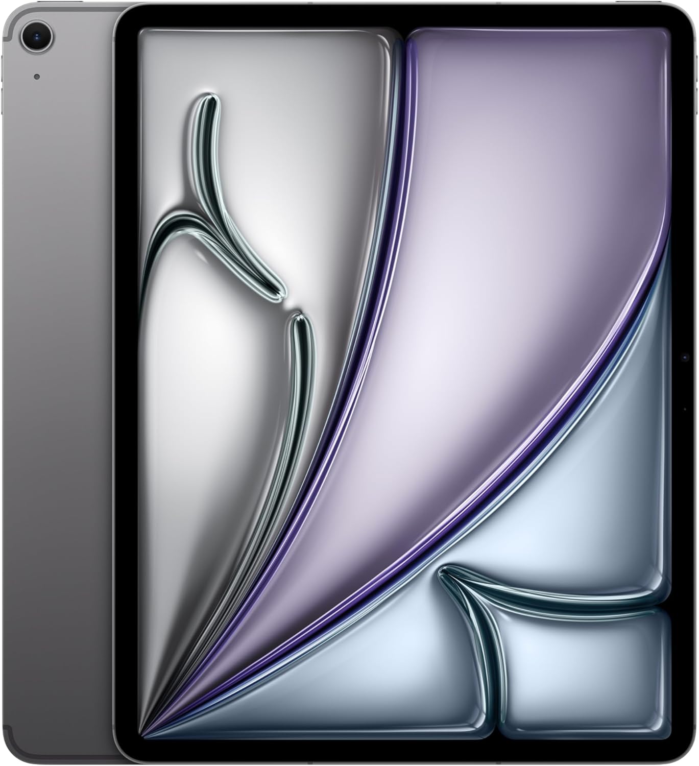 Apple iPad Air 13-inch with M3 chip Built for Apple Intelligence, Liquid Retina Display, 128GB, 12MP Front/Back Camera, Wi-Fi 6E, Touch ID, All-Day Battery Life — Purple