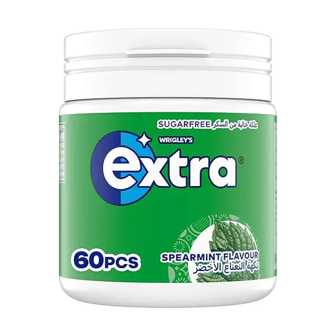 Extra Fresh Gum Green Mint Flavor, Sugar Free, 30 Count, Enjoy Refreshing Wherever You Are, Get Ready For Every Opportunity