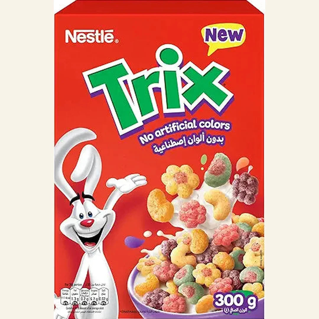 Nestlé Trix, 6 Fruity Shaped Breakfast Cereal Pack, 330g