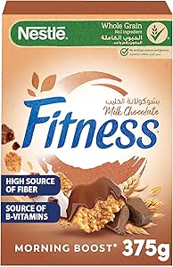Nestle Fitness Chocolate Breakfast Cereal 375G
