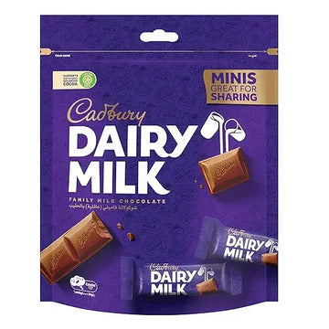 Cadbury Dairy Milk Plain Mini Bag 156G
