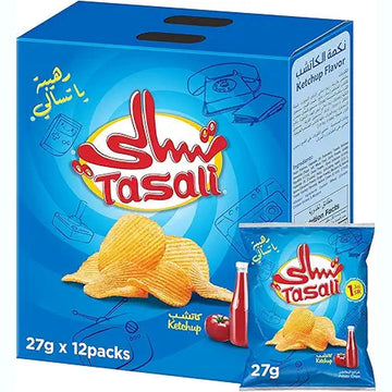 Tasali Ketchup Flavor, 25g - Pack of 12