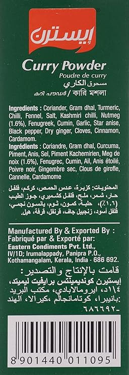 Eastern Curry Powder 400 g - Pack of 1, Brown