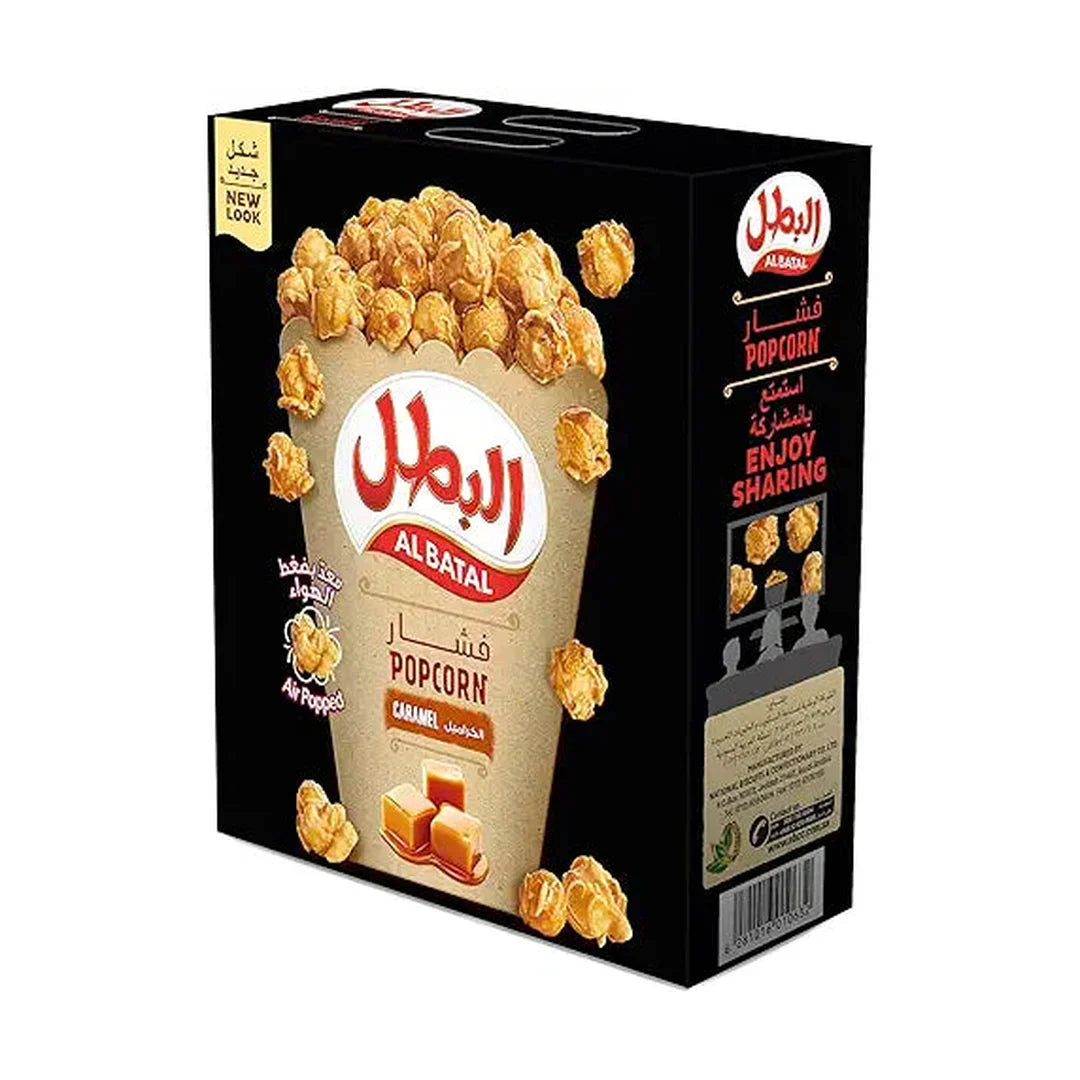 Al Batal Caramel Popcorn, 15 x 23 g