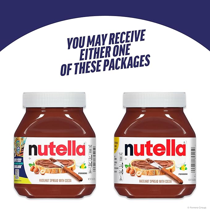 Nutella Chocolate Hazelnut Spread, 750g - Pack of 1