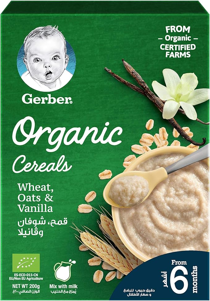 Nestlé GERBER Bio Mango, Wheat, & Oat 200g