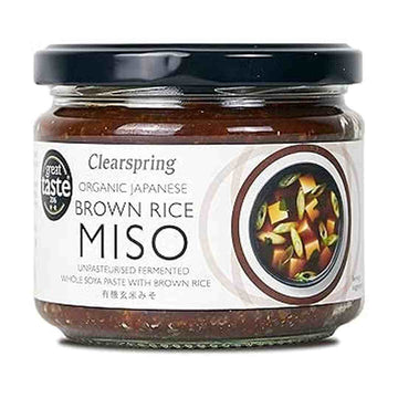 Clearspring Clear Spring Organic Brown Rice Miso, 300 g, Multicolour, 15433
