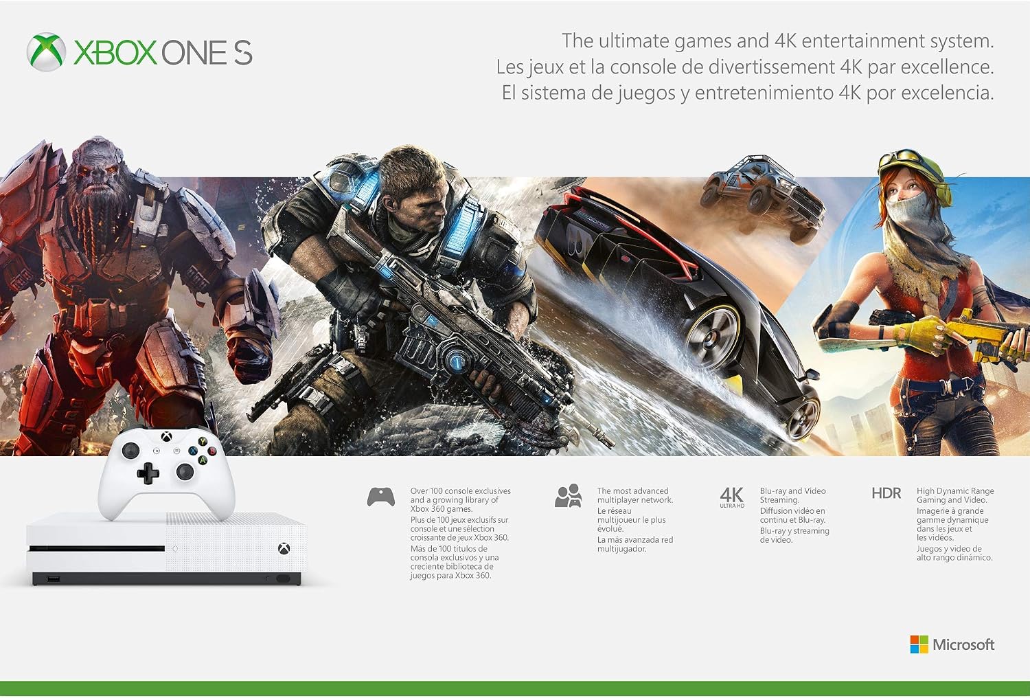 Xbox One S 1TB Console